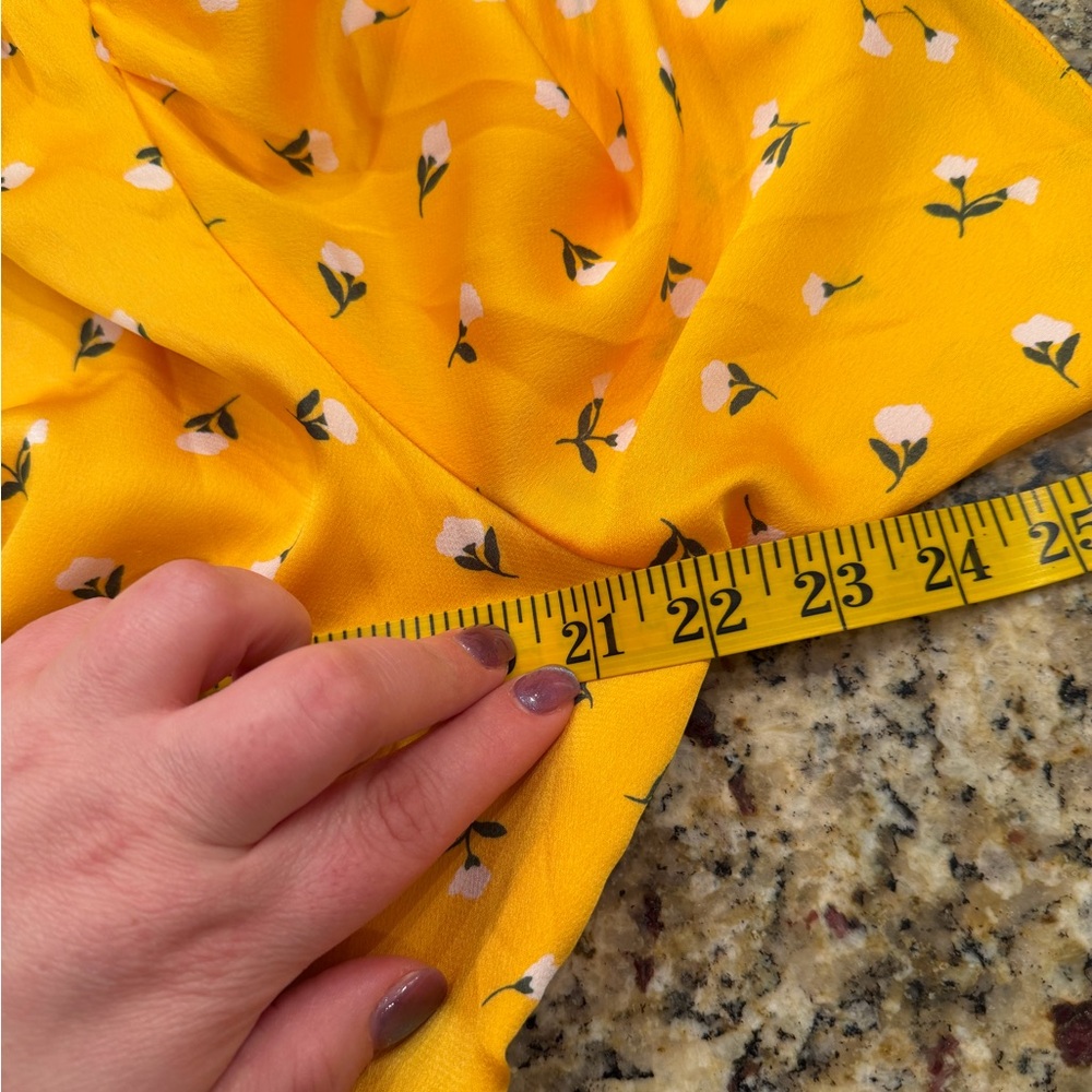 Kate Spade Sunny Yellow Midi Dress - Picture 4 of 6